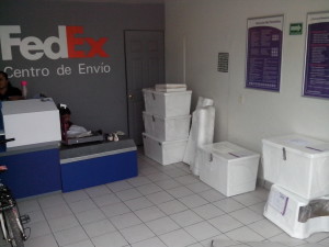 Envíos de Cajas de Fibra de Vidrio por FEDEX