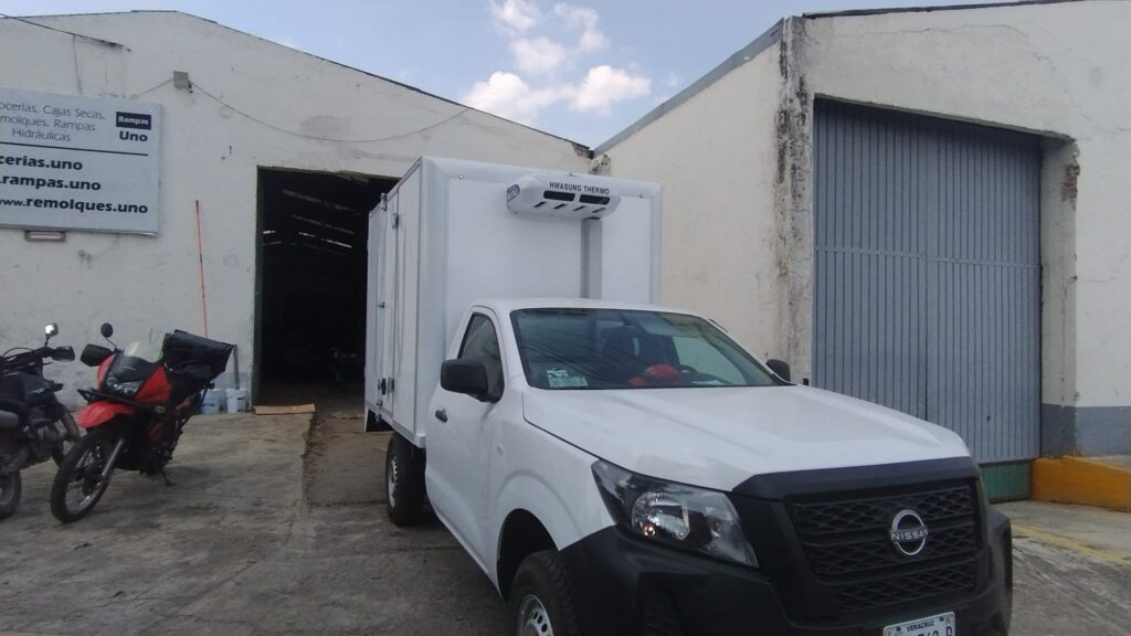 Caja refrigerada para camioneta de reparto