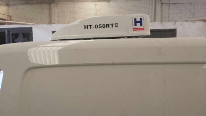 Van refrigerada para transporte de alimentos