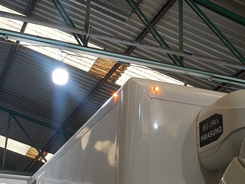 Caja térmica para camión Foton y Dongfeng